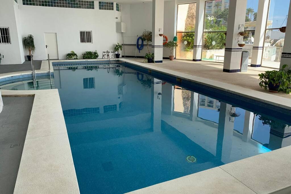 Amazing Frontline Sea Views Studio Apartment Castillo Del Vigia Torremolinos Eksteriør bilde