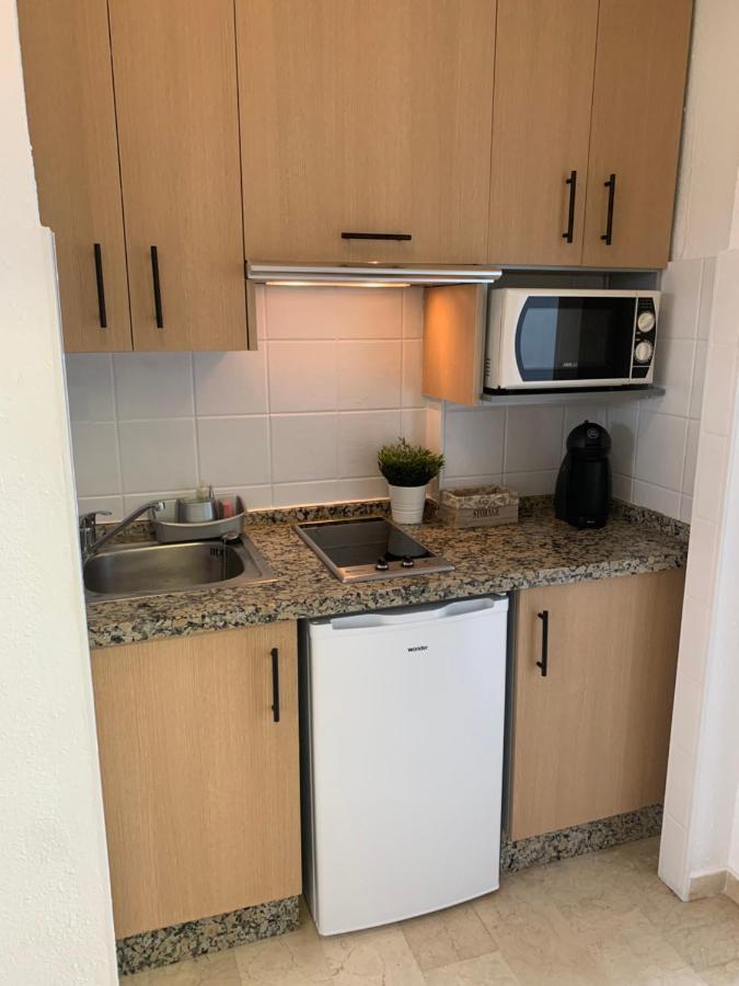 Amazing Frontline Sea Views Studio Apartment Castillo Del Vigia Torremolinos Eksteriør bilde