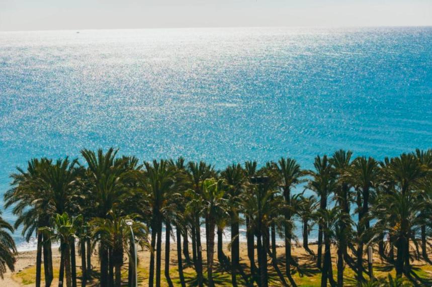 Amazing Frontline Sea Views Studio Apartment Castillo Del Vigia Torremolinos Eksteriør bilde